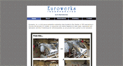 Desktop Screenshot of eurowerks.com