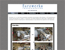 Tablet Screenshot of eurowerks.com